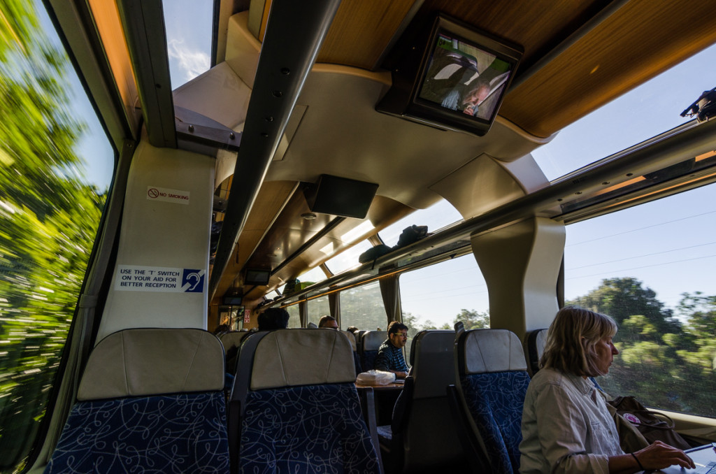 Coastal Pacific train