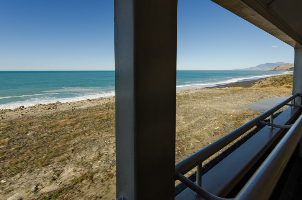 View from Coastal Pacific's open air carriage