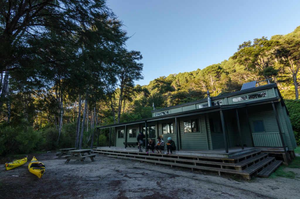 Bark Bay Hut, Abel Tasman Coast Track