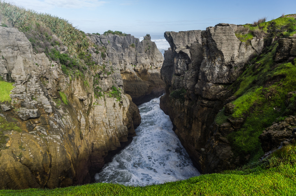 Pancake Rocks at Punakaiki, New Zealand