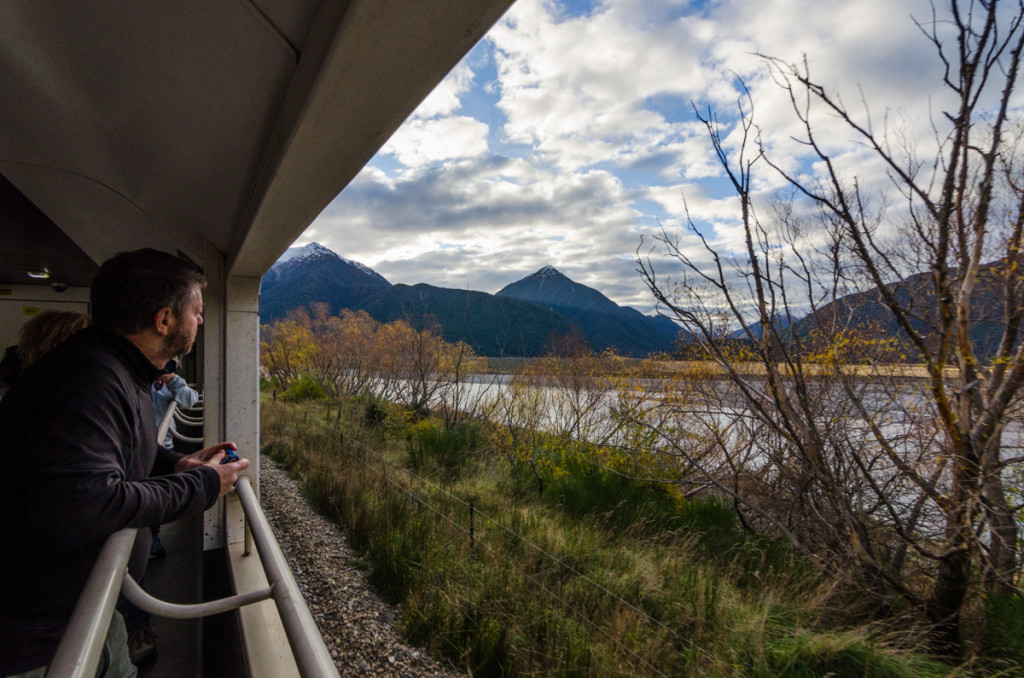 Open-air car, Tranzalpine train