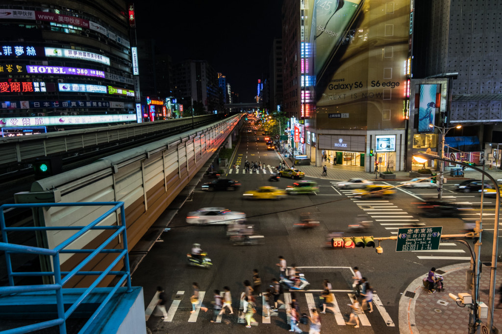 Taipei near Sogo Department Store