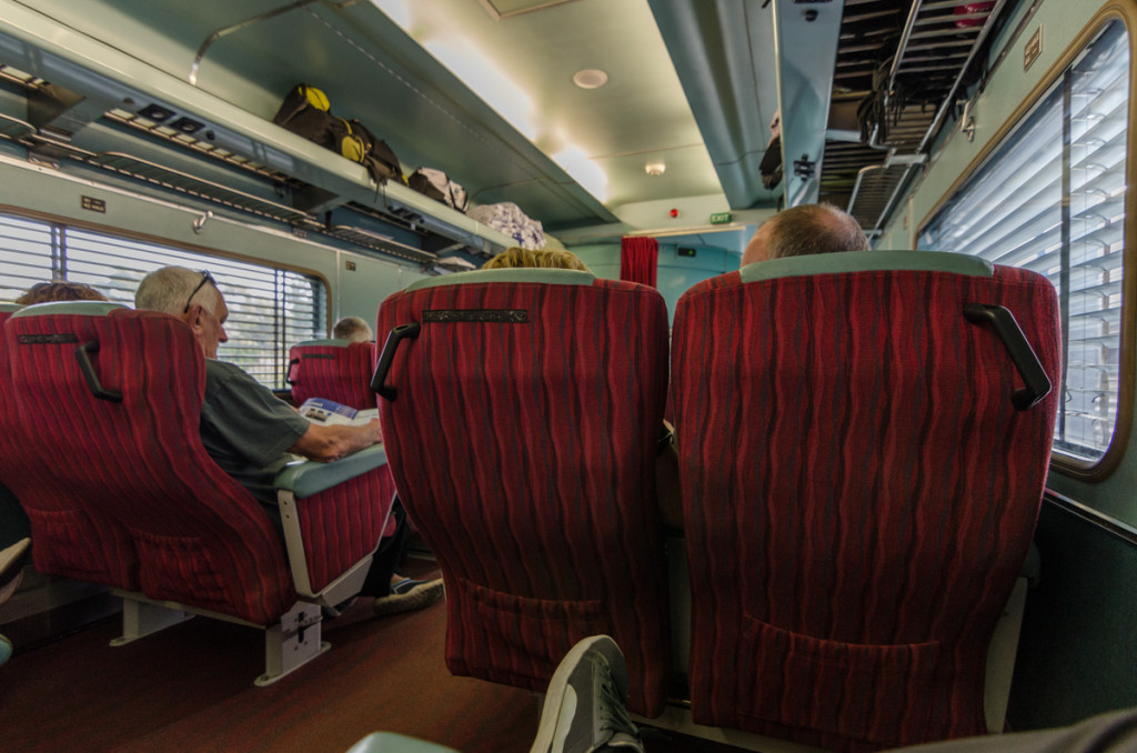 Red Class on The Ghan