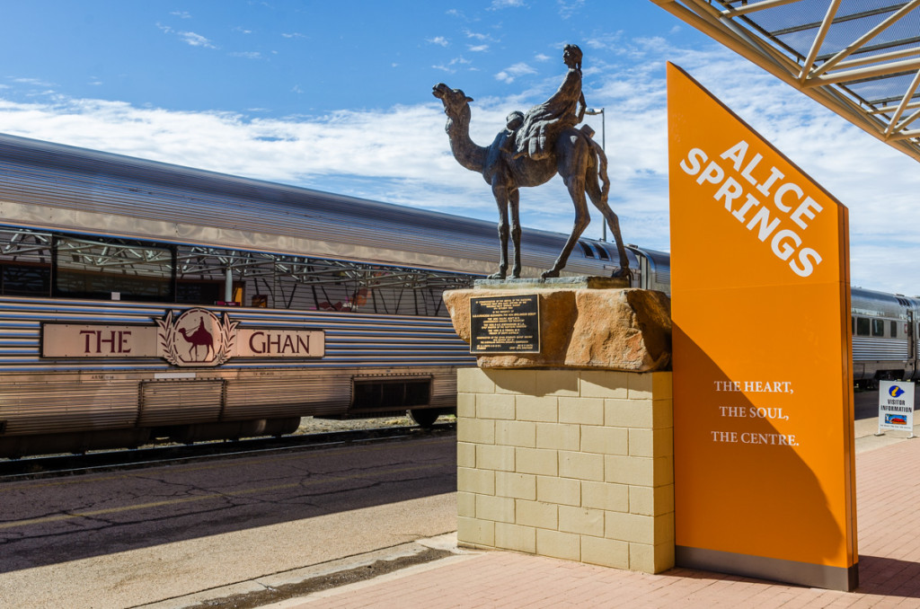The Ghan, Alice Springs Train Station
