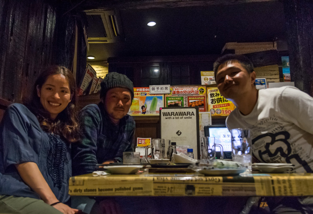 Meeting up with Kozzy and Tomo in Tokyo