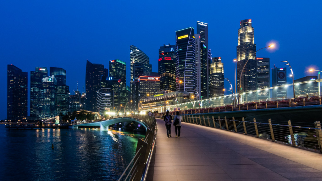 Singapore skyline