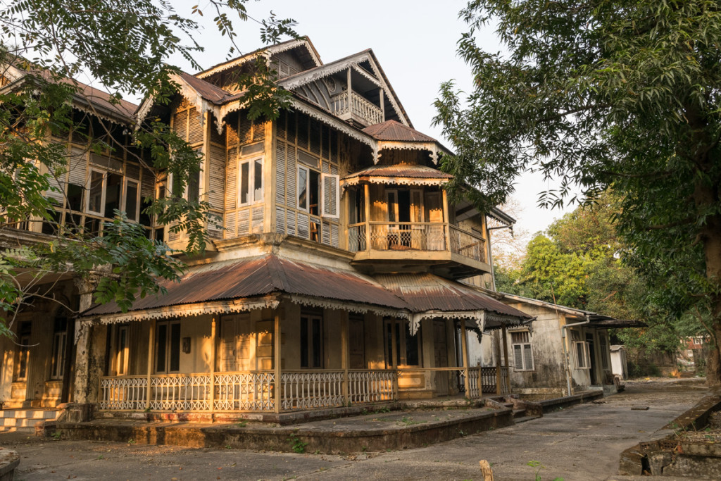 Old colonial house, Yangon