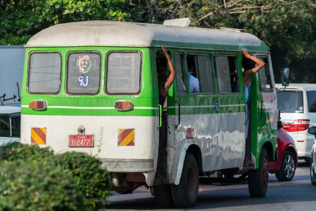 Bus, Yangon, Myanmar