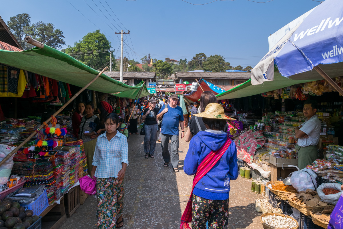 Kalaw Central Market, Myanmar