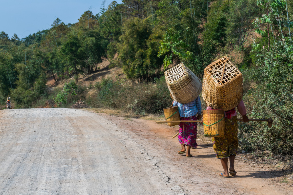 Hike from Kalaw to Inle Lake