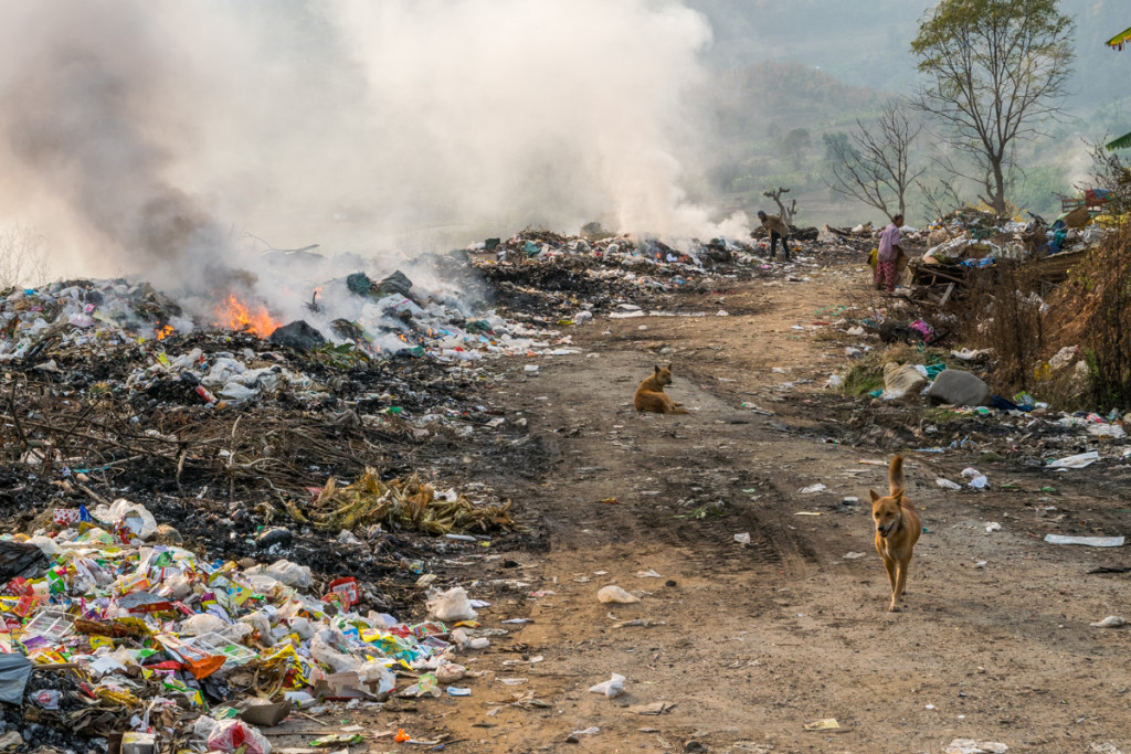 Landfill outside Hsipaw