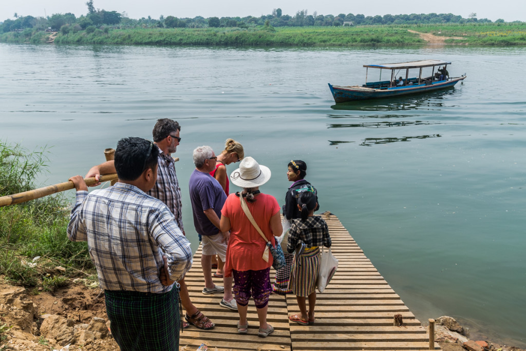 Boat ride to Inwa (Ava), Myanmar