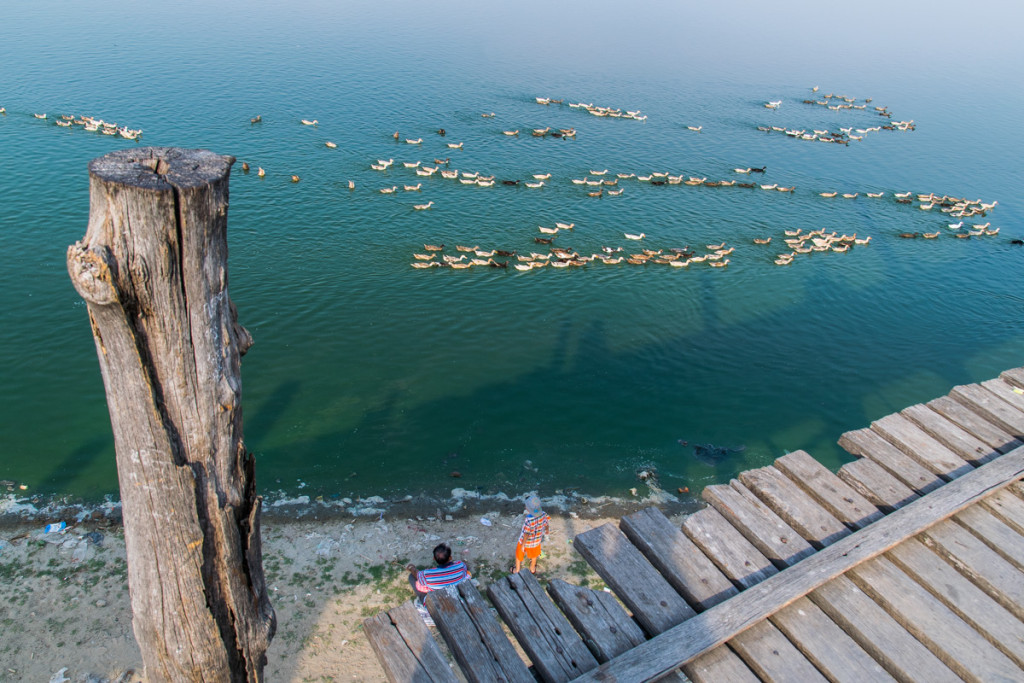 U Bein bridge, Amarapura