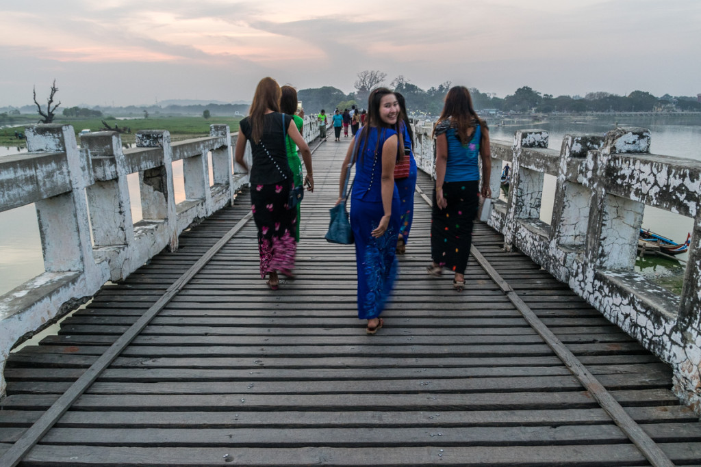 U Bein bridge, Amarapura