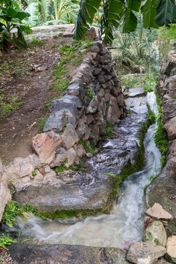 Water canals, Misfat Al Abryeen, Oman