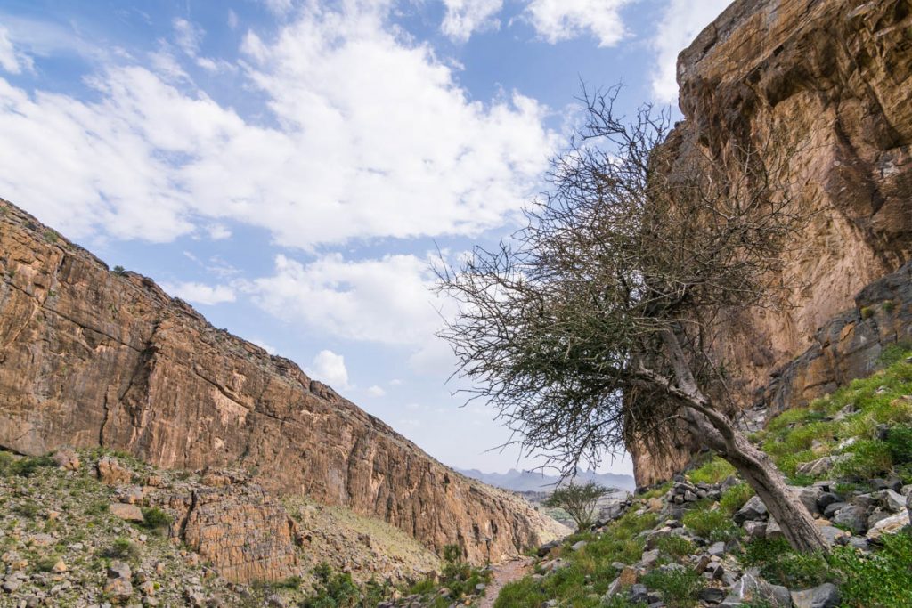 Mountains around Misfat Al Abryeen, Oman