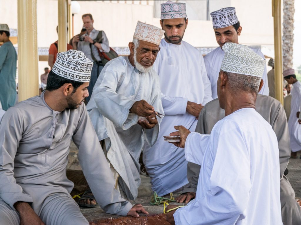 Goat Market in Nizwa, Oman