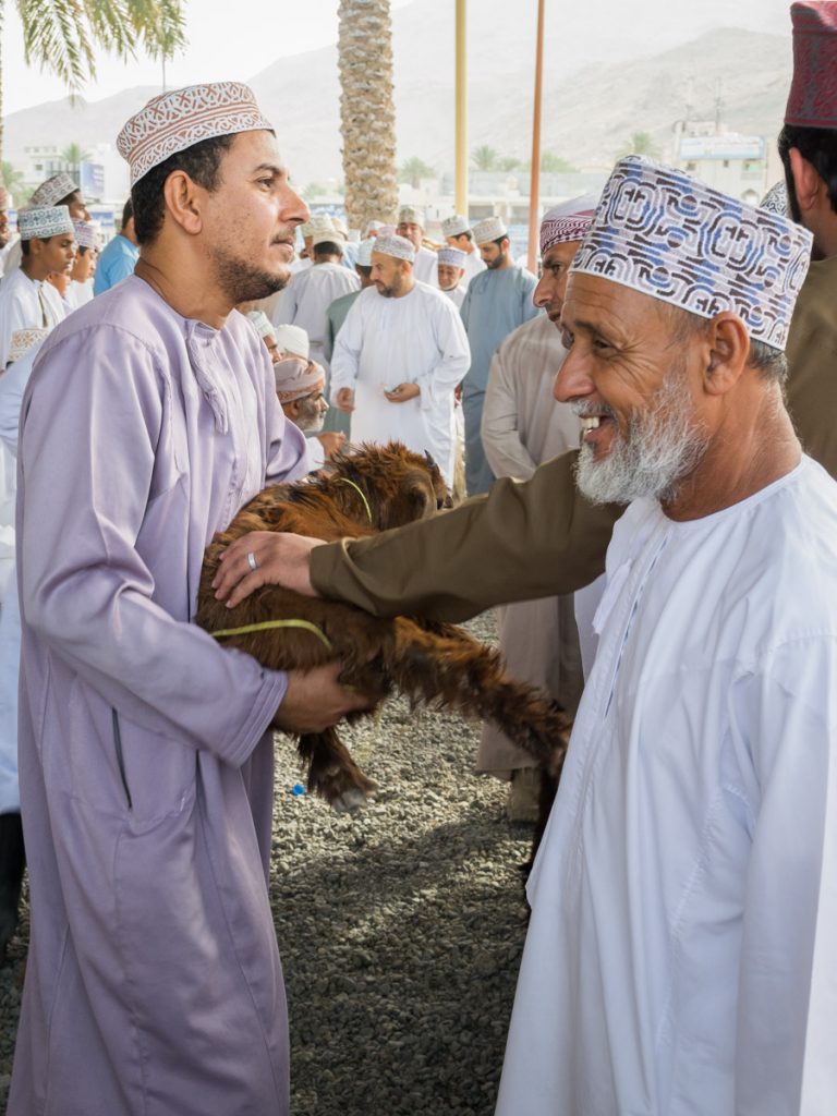 Goat Market in Nizwa, Oman