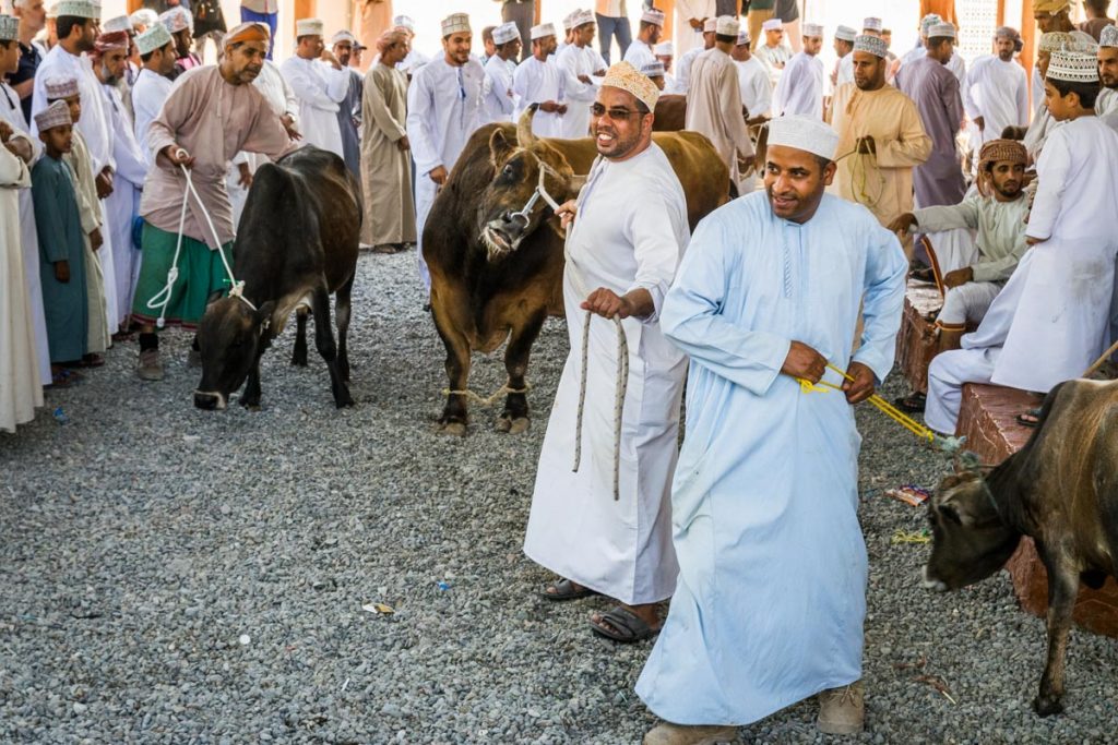 Cattle Market at Nizwa, Oman