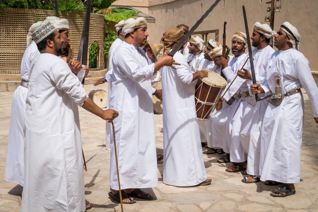 Performance at Nizwa Fort, Oman