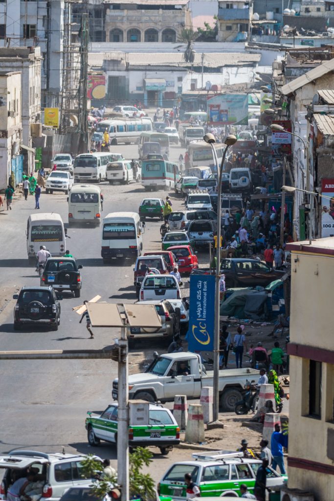 Strees of Djibouti City