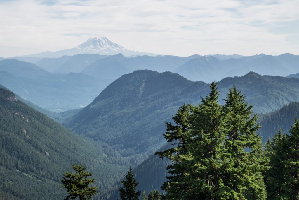 Views from Pinnacle Peak, Mount Rainier National Park