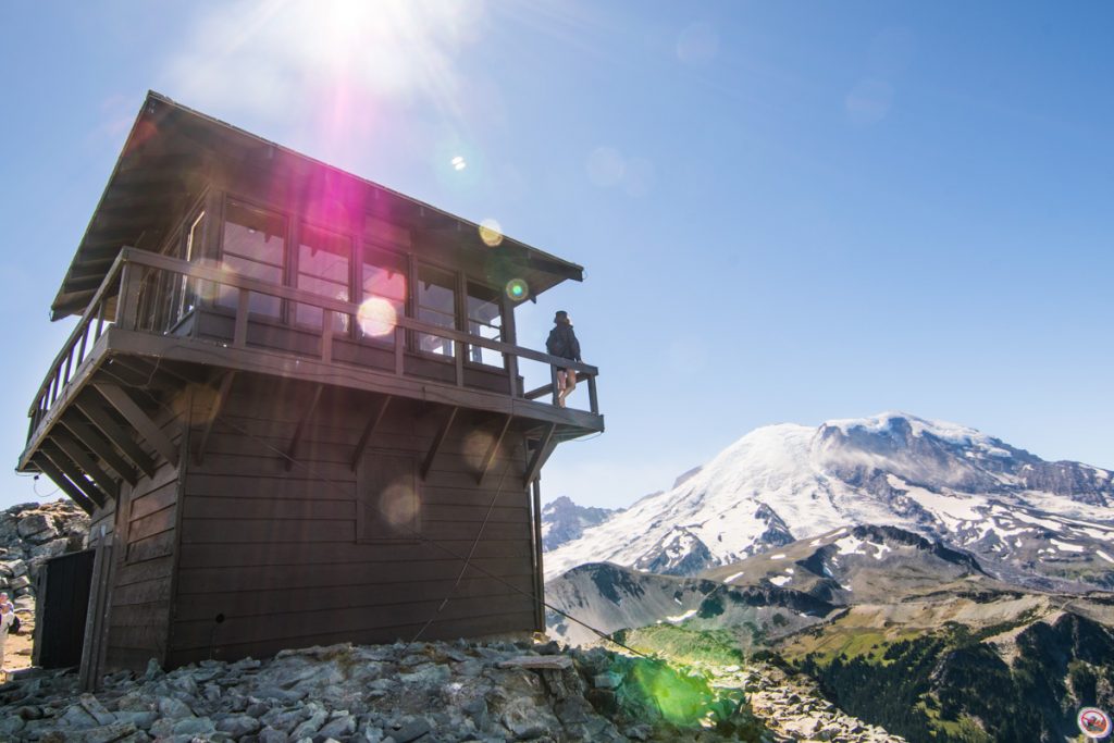 Mount Freemont lookout cabin, Mount Rainier National Park