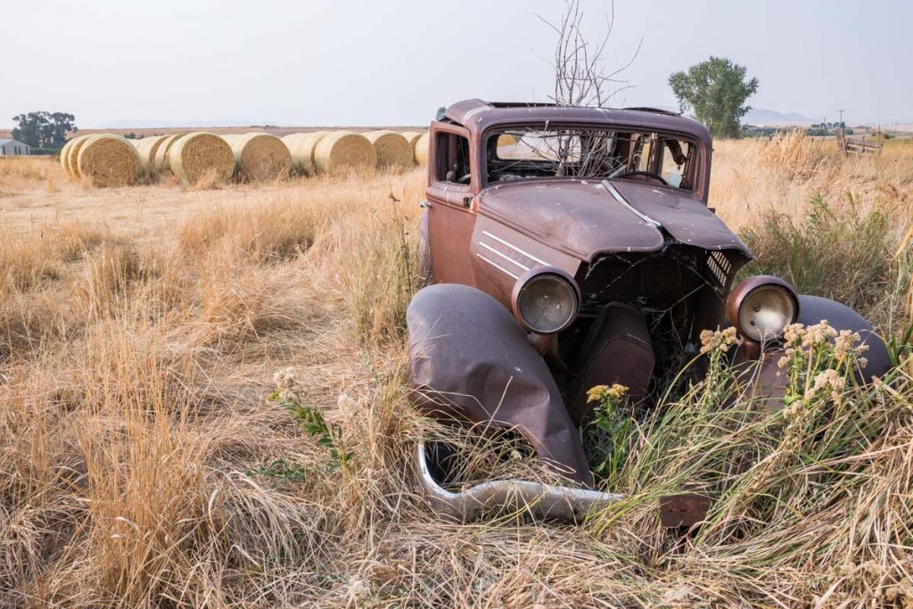 Abandoned car, Idaho