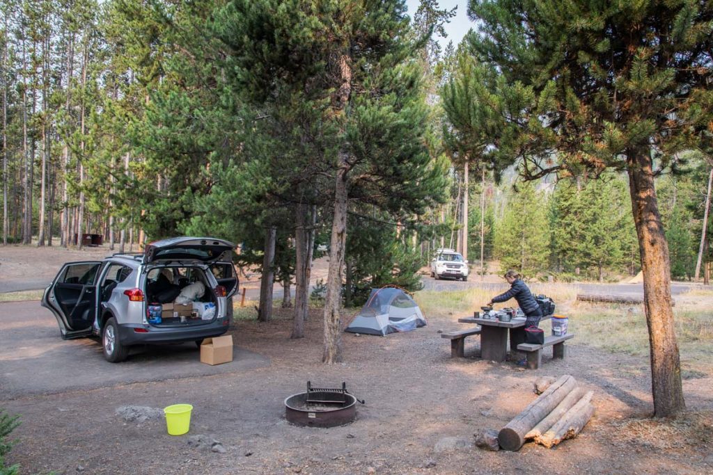 Madison Campground, Yellowstone National Park