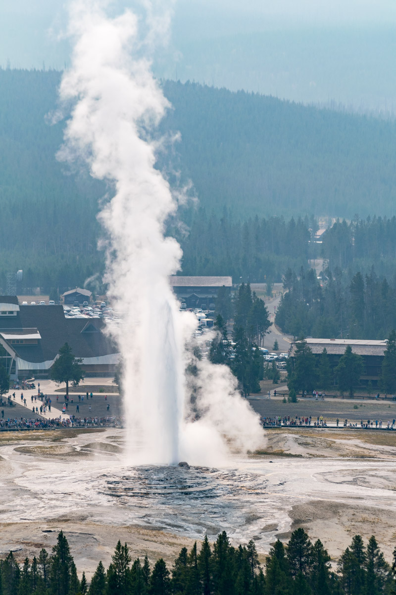 Old Faithful Geyser Yellowstone National Park