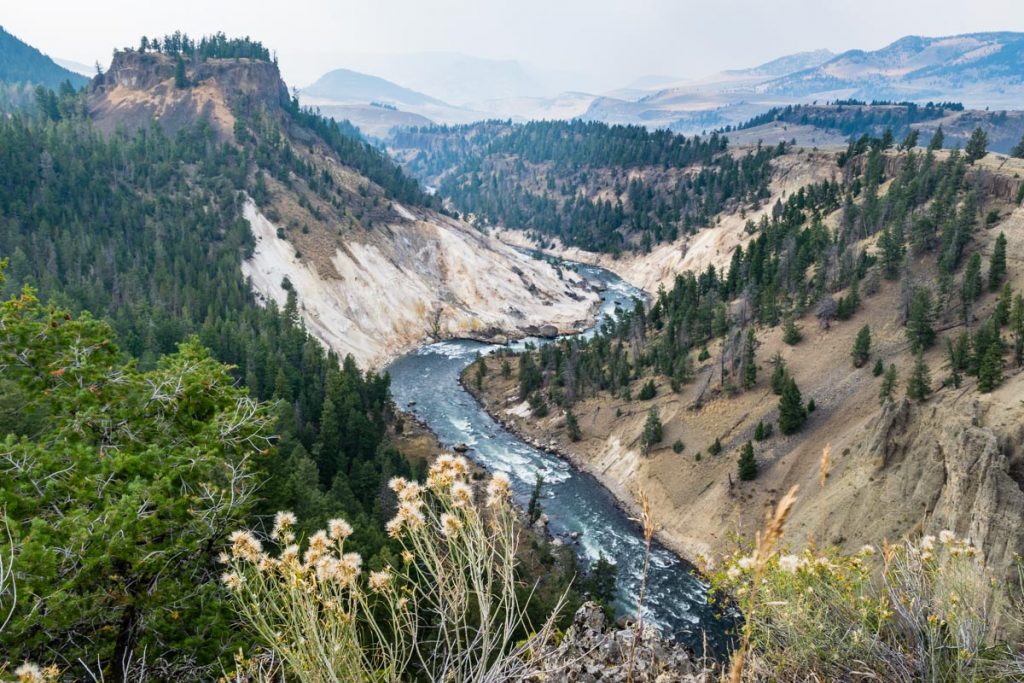 Calcite Springs Overlook, Yellowstone National Park