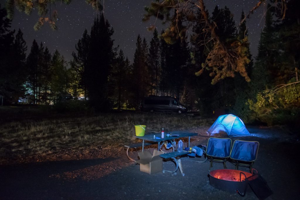 Colter Bay Campground, Grand Teton National Park