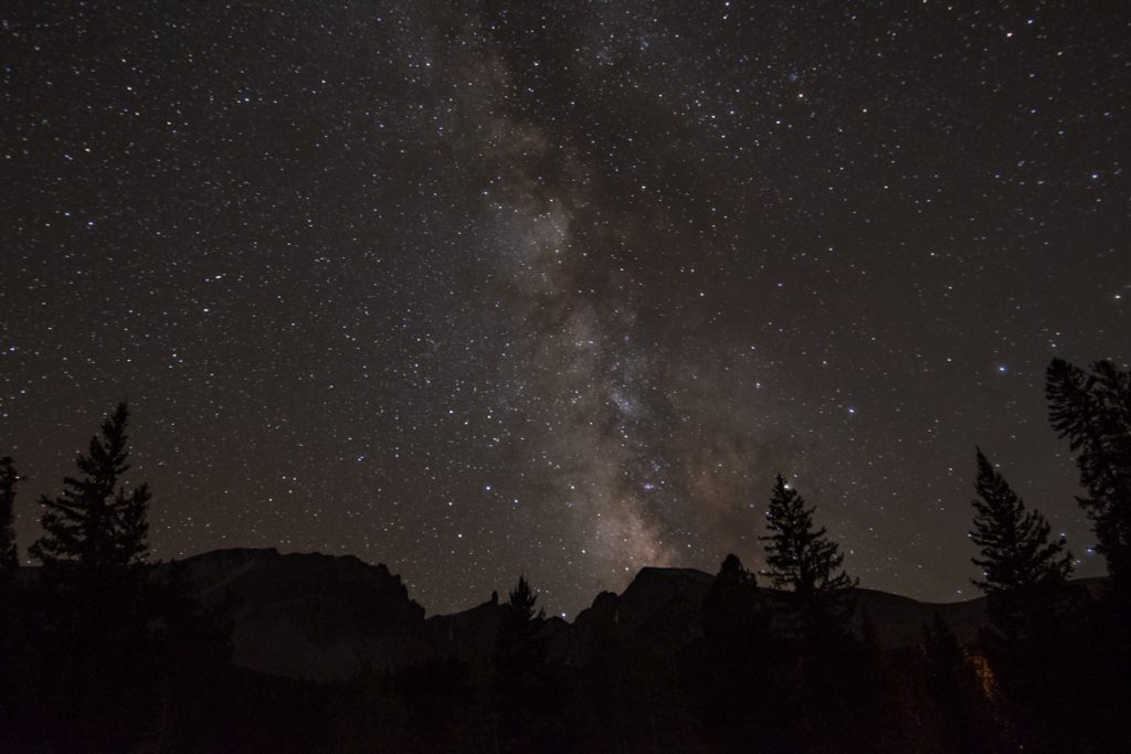 Milky Way from Wheeler Peak Campground, Great Basin National Par