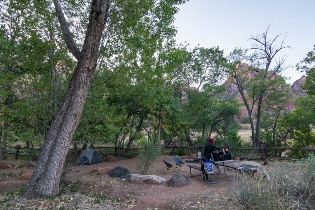 South Campground, Zion National Park