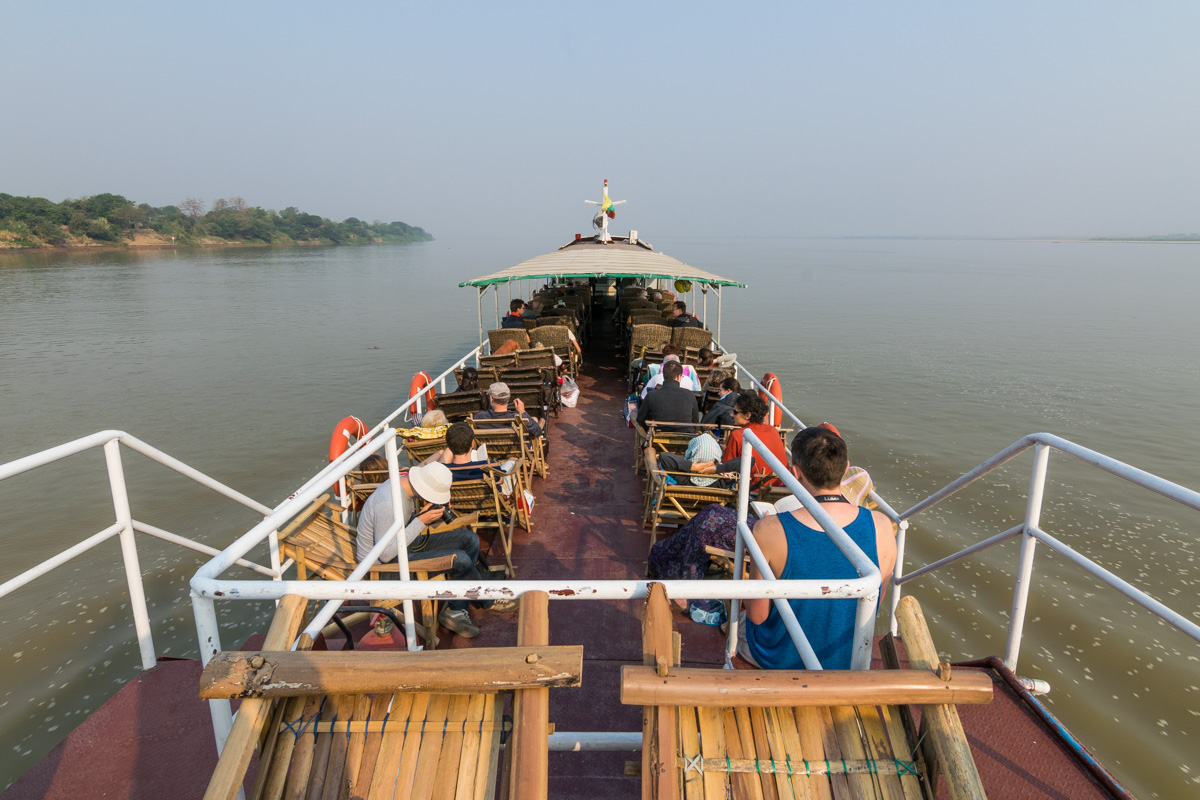 Boat from Mandalay to Bagan